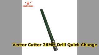 Foret creux D26MM pour coupeur vectoriel, pièce de rechange à changement rapide
