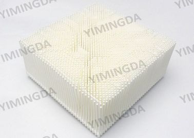 Couleur blanche de poly de poil pied carré matériel de bloc pour le coupeur automatique