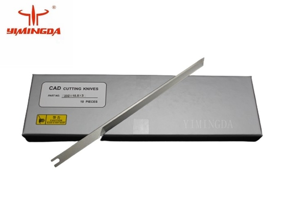 68539 lames de couteau matérielles de coupeur de HSS 232 * 10,5 * 3mm pour la machine de coupeur de Kuris