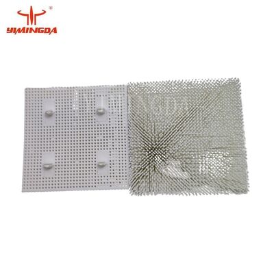 Bloc de brosse en nylon blanc et brosse en plastique noir pour Bullmer 100 x 100 x 40mm