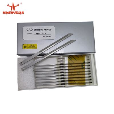 Lame de coupe 150x7x2,5mm en HSS 645694 pour couteau de coupe Serkon