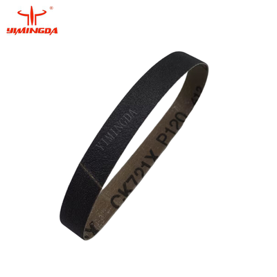 Courroie d'affûtage P120 Grain 120 pour machine de découpe FK 285,75x12,7mm Noir