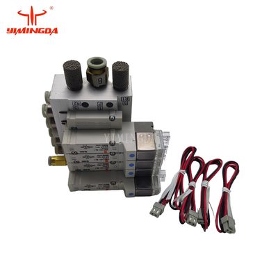 90954000 ASSEMBLAGE, COLLECTEUR PNEUMATIQUE - TÊTE pour MACHINE DE COUPE XLC7000 Z7